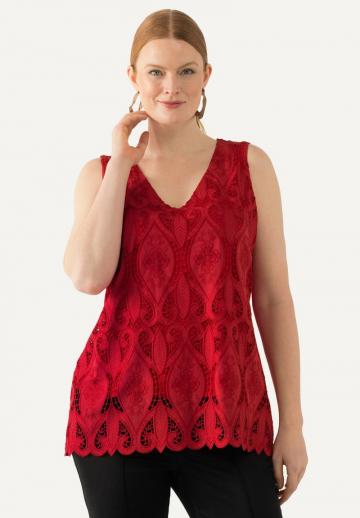 Длинный топ