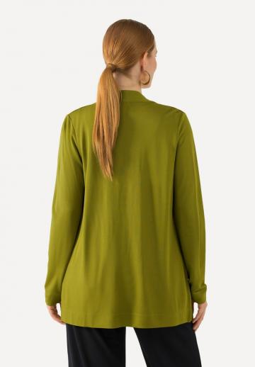 Длинный жилет