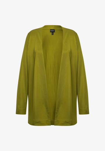 Длинный жилет