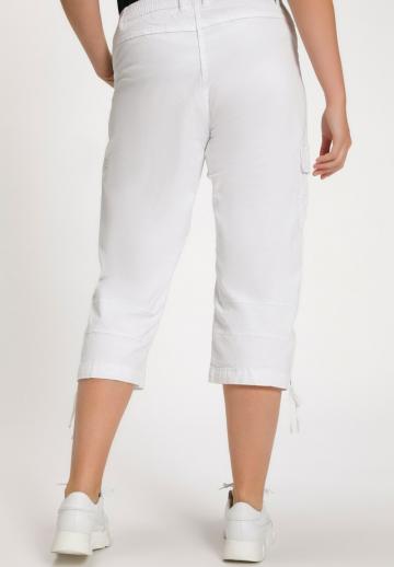 Брюки с накладными карманами