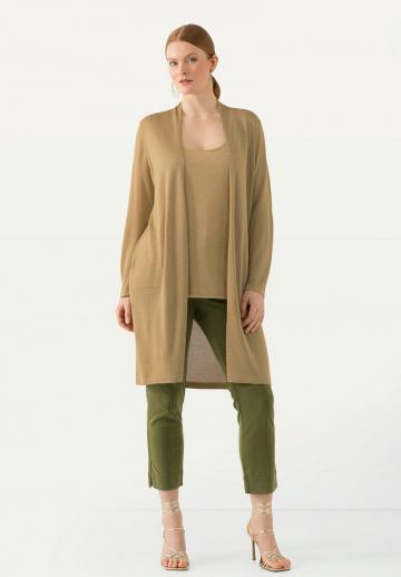 Длинный кардиган