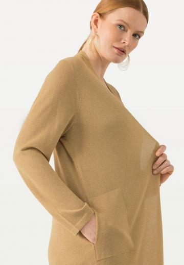 Длинный кардиган