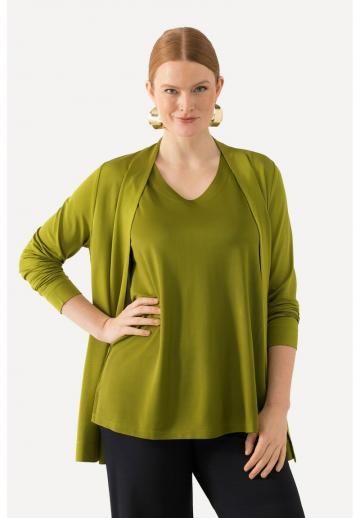 Длинный топ