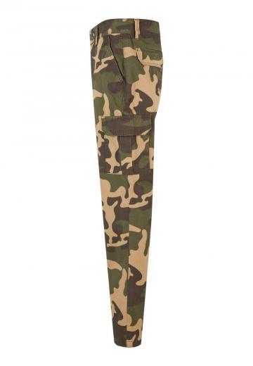 Брюки с накладными карманами