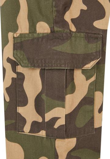 Брюки с накладными карманами