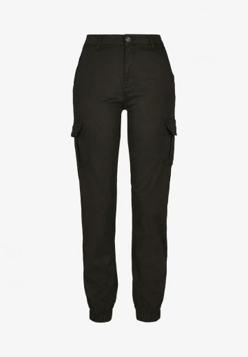 Брюки с накладными карманами