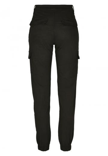 Брюки с накладными карманами