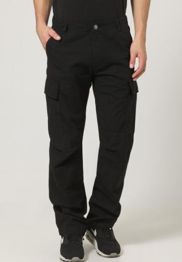 Брюки с накладными карманами