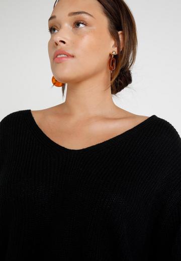 Длинный пуловер