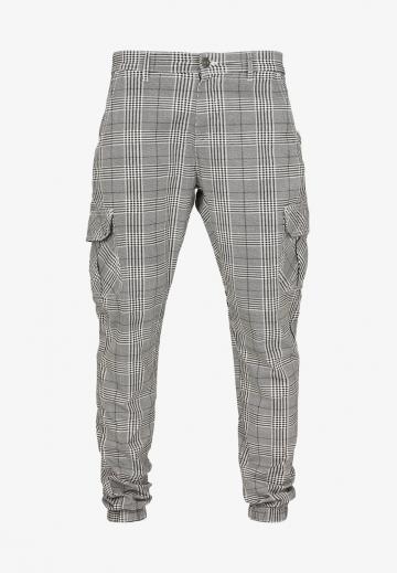 Брюки с накладными карманами