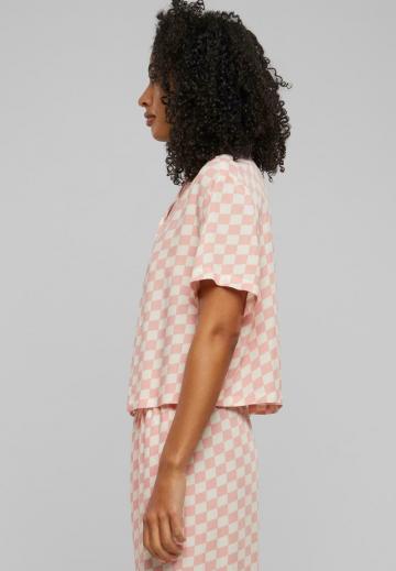 Атласная блузка