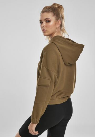 Пуловер с капюшоном