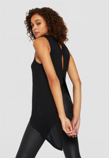 Длинный топ