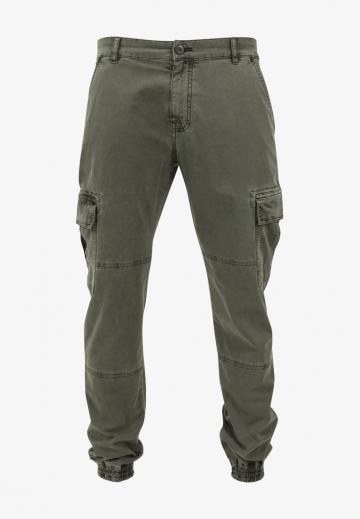 Брюки с накладными карманами