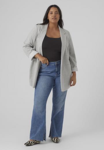 Длинный блейзер