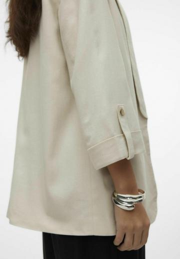 Длинный блейзер