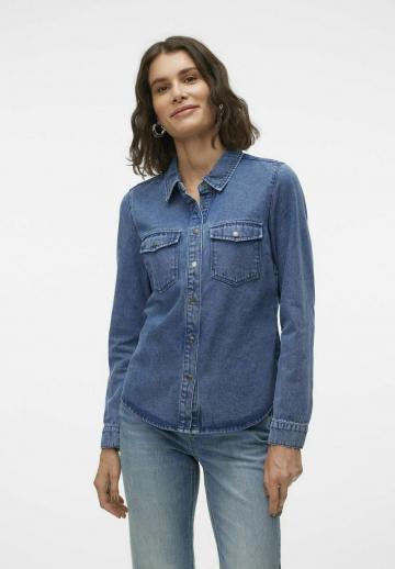 Джинсовая блузка
