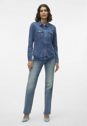 Джинсовая блузка