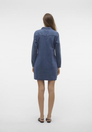 Джинсовое платье