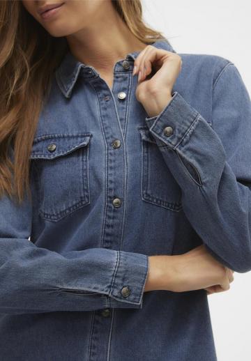 Джинсовое платье