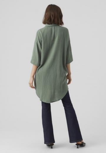 Длинная блузка