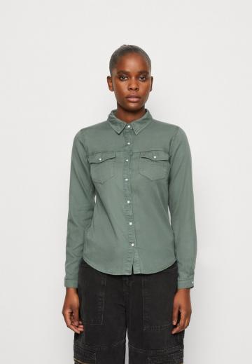 Джинсовая блузка