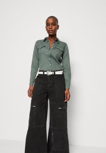 Джинсовая блузка