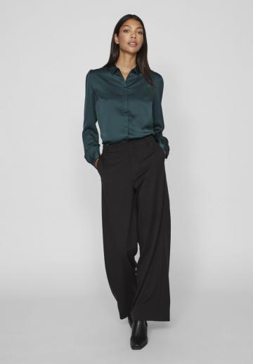 Атласная блузка