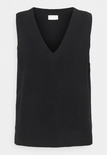 Пуловер без рукавов