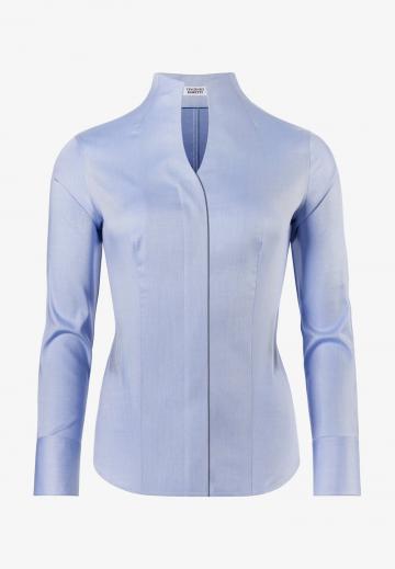 Атласная блузка