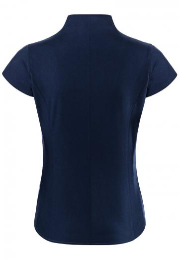 Атласная блузка