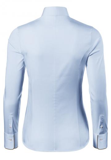 Атласная блузка