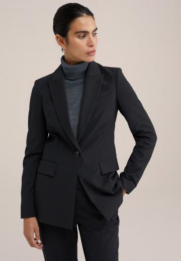 Длинный блейзер