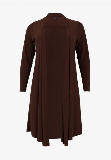 Длинный жилет