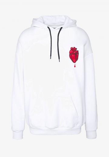 Пуловер с капюшоном