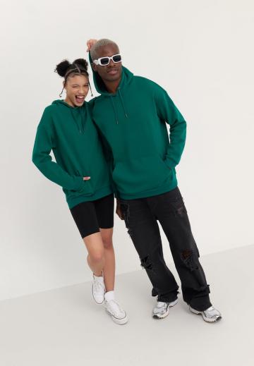 Пуловер с капюшоном