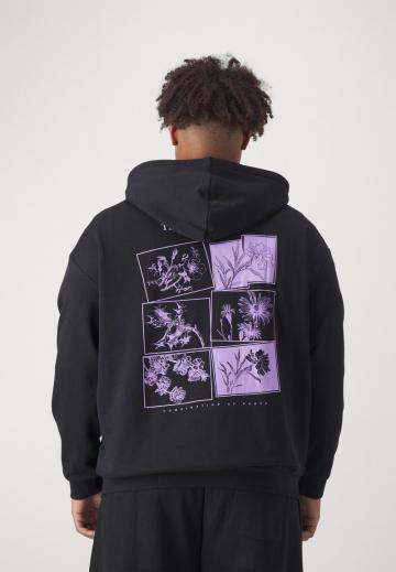 Пуловер с капюшоном