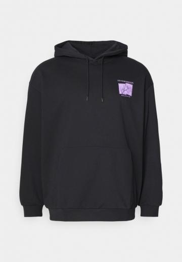 Пуловер с капюшоном