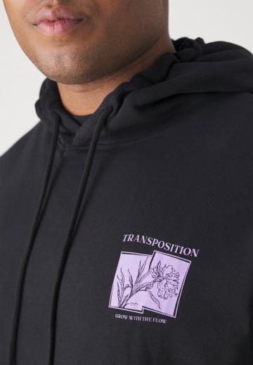 Пуловер с капюшоном