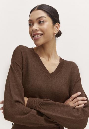 Вязаное платье