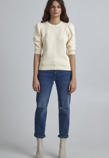 Пуловер с коротким рукавом