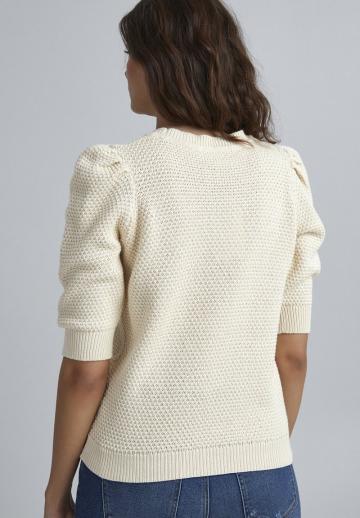 Пуловер с коротким рукавом