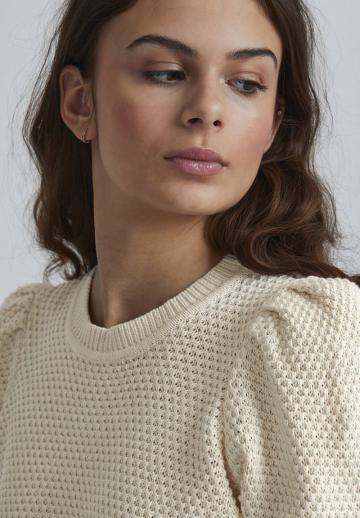 Пуловер с коротким рукавом