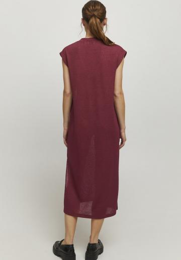 Вязаное платье