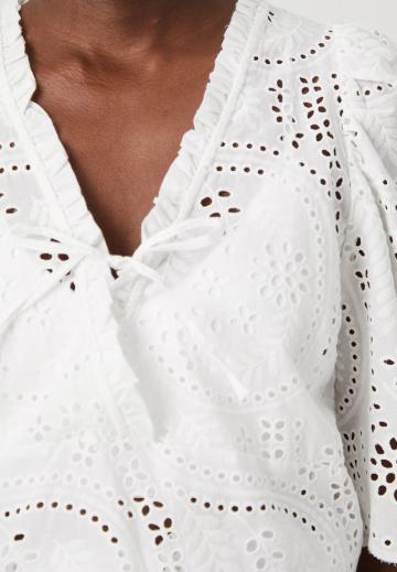 Кружевная блузка