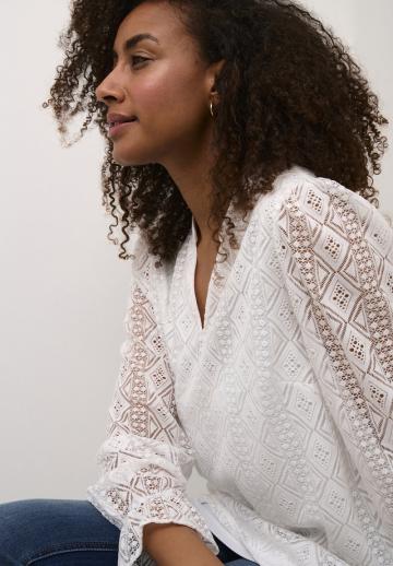 Кружевная блузка