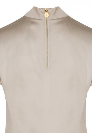 Атласная блузка