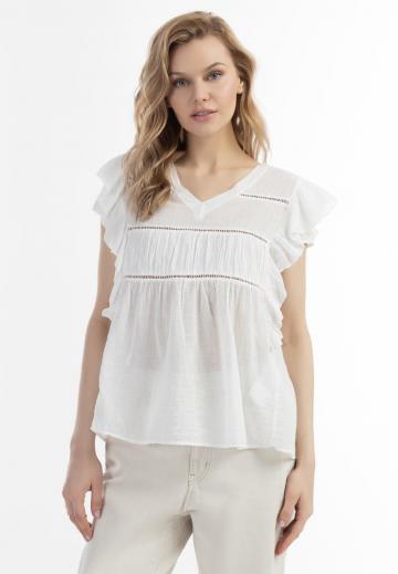 Джинсовая блузка