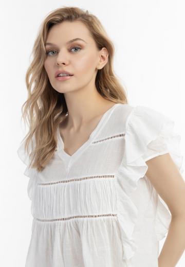 Джинсовая блузка