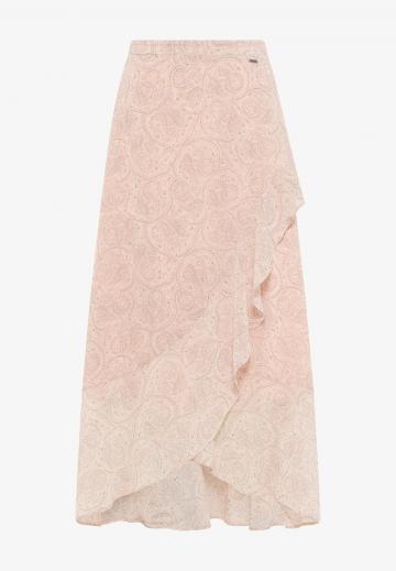 Юбка с воланами